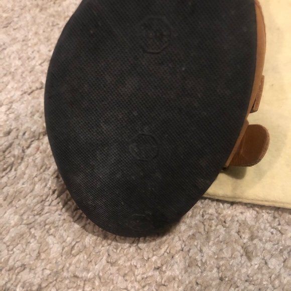 AUTHENTIC Burberry Aviator Wedge Sandals 39 - Picture 4 of 5